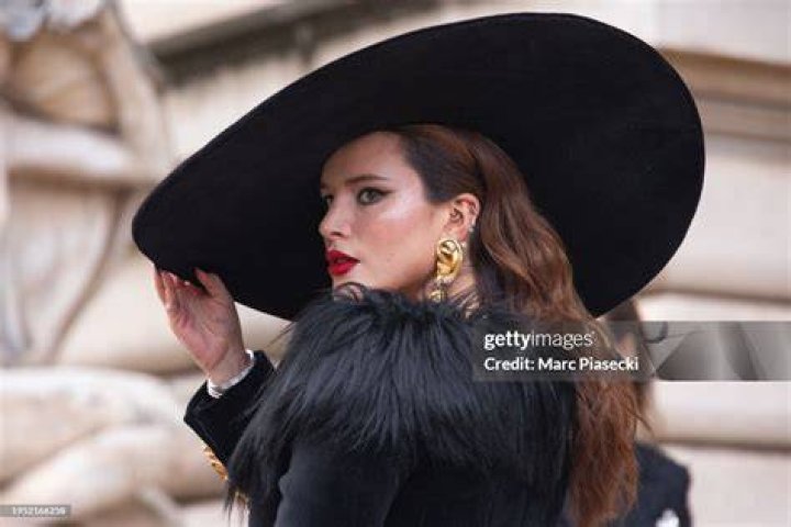 Bella Thorne Schiaparelli show, Arrivals, Spring Summer 2024, Haute Couture Fashion Week, Paris, France - 22 Jan 2024