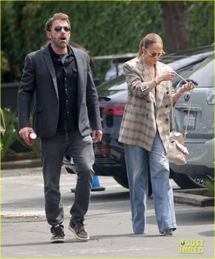 Ben Affleck Holds Hands With His Youngest Son Samuel While Out In Brentwood