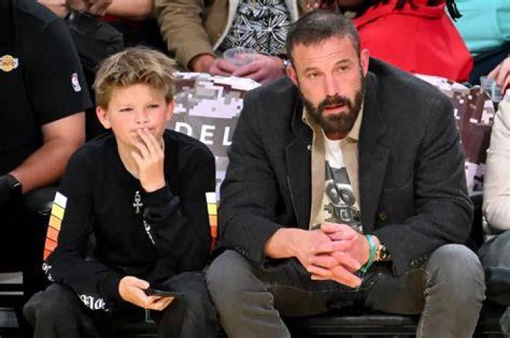 Ben Affleck & Samuel Watch The Celtics