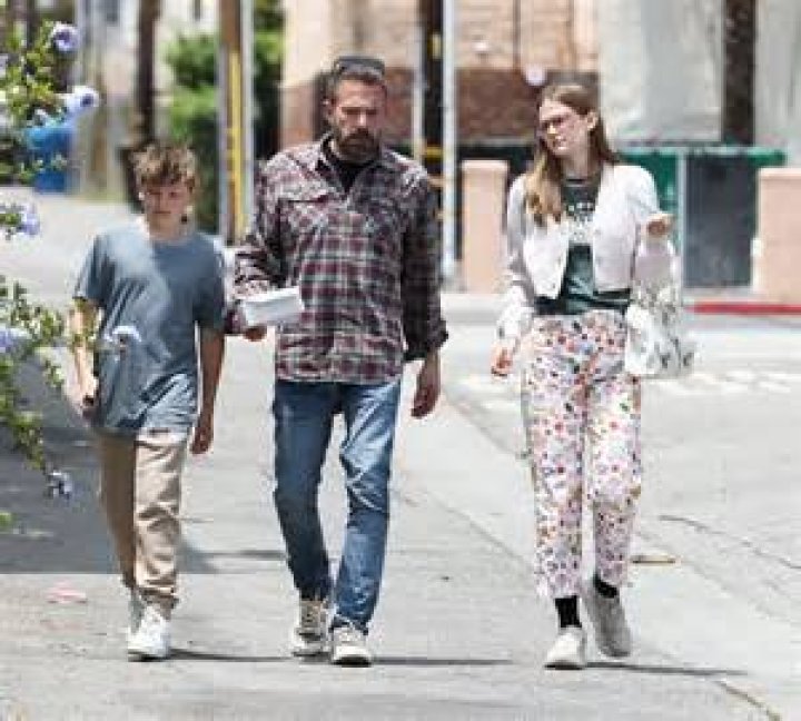 Ben Affleck, Violet Affleck, Samuel Affleck