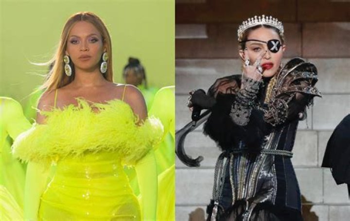 Beyonce and Madonna