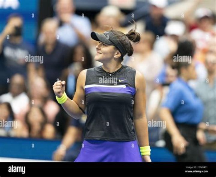 Bianca Andreescu of Canada with the winners trophy after the finalUS Open Tennis Championships, Day 13, USTA National Tennis Center, Flushing Meadows, New York, USA - 07 Sep 2019