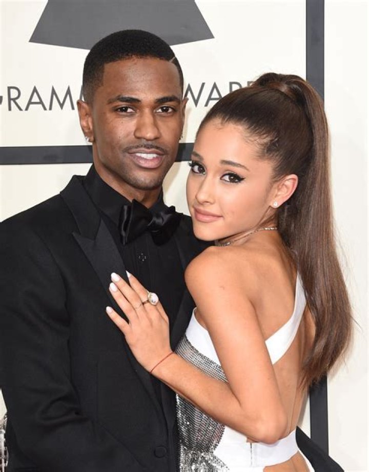 Big Sean, left, and Ariana Grande arrive at the 57th annual Grammy Awards at the Staples Center, in Los Angeles The 57th Annual Grammy Awards - Arrivals, Los Angeles, USA