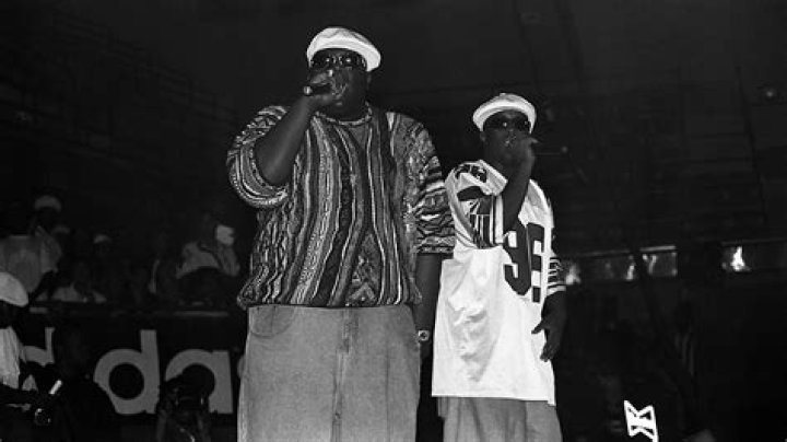 Biggie Smalls on stage