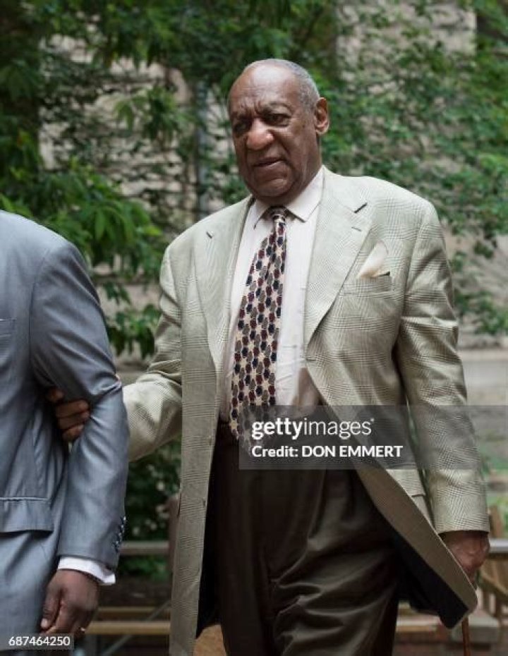 Bill Cosby Leaves The Courthouse