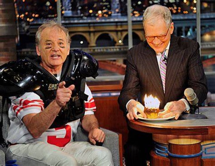 Bill Murray & David Letterman