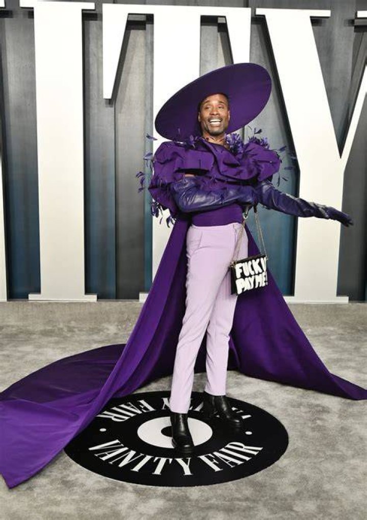Billy Porter Rocks Purple On Oscar Night