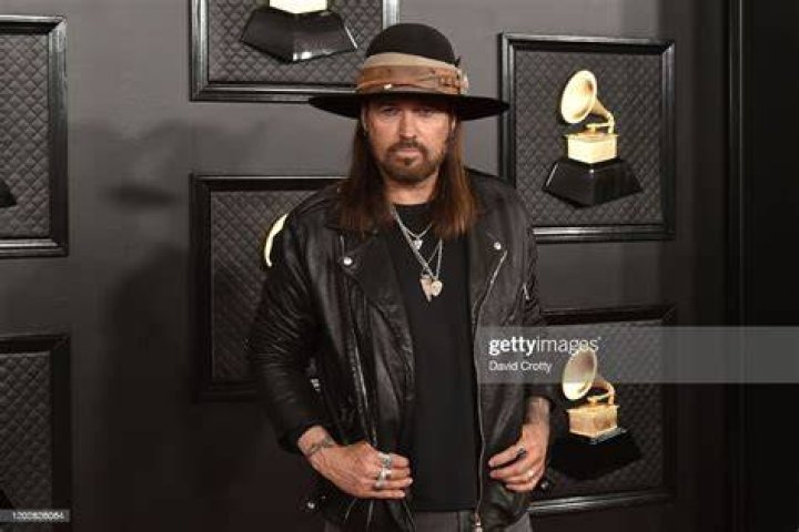 Billy Ray Cyrus 62nd Annual Grammy Awards, Arrivals, Los Angeles, USA - 26 Jan 2020