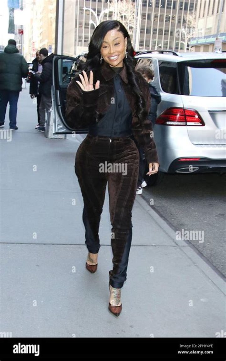Blac Chyna seen at SiriusXM studios in New York. March 29, 2023 Blac Chyna at SiriusXM studios, New York, USA - 29 Mar 2023