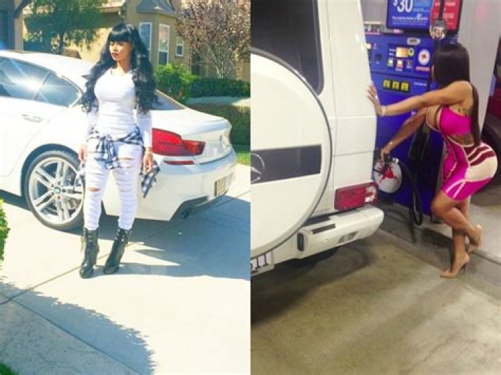 blac chyna tyga car