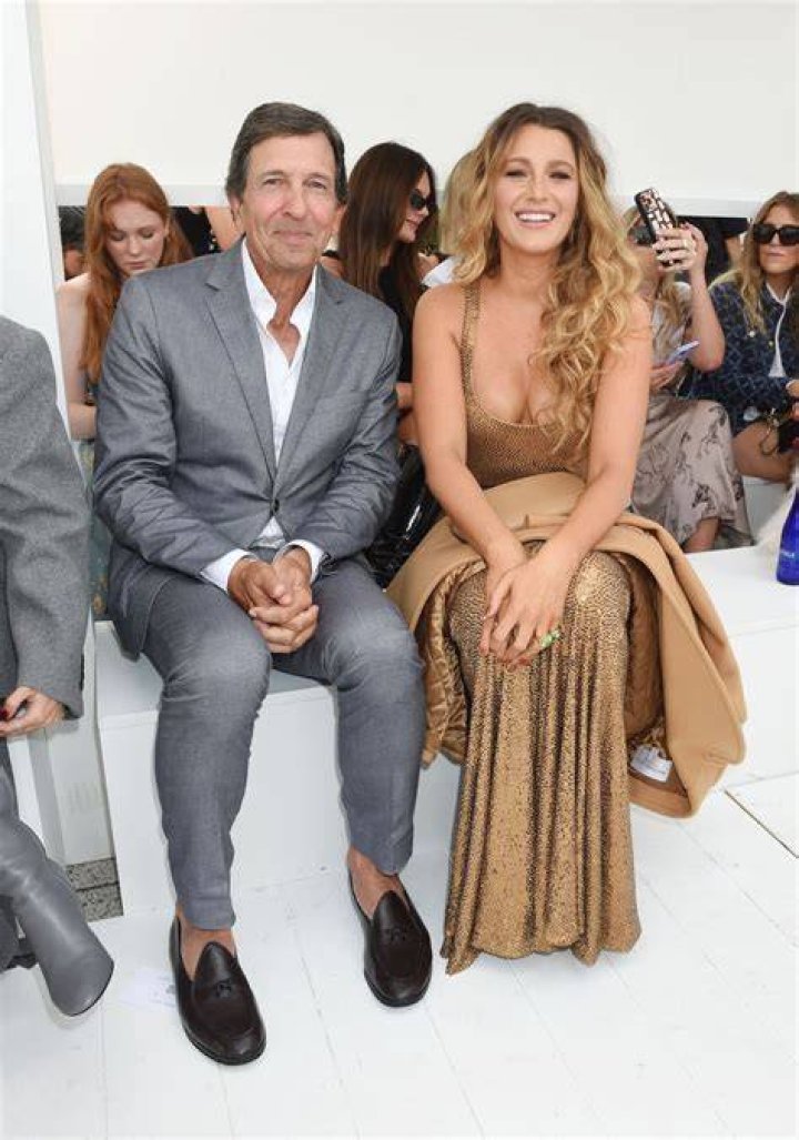 Blake Lively at Michael Kors RTW Fall 2024 as part of New York Ready to Wear Fashion Week held on February 13, 2024 in New York, New York. (Photo by Gilbert Flores/WWD via Getty Images)
