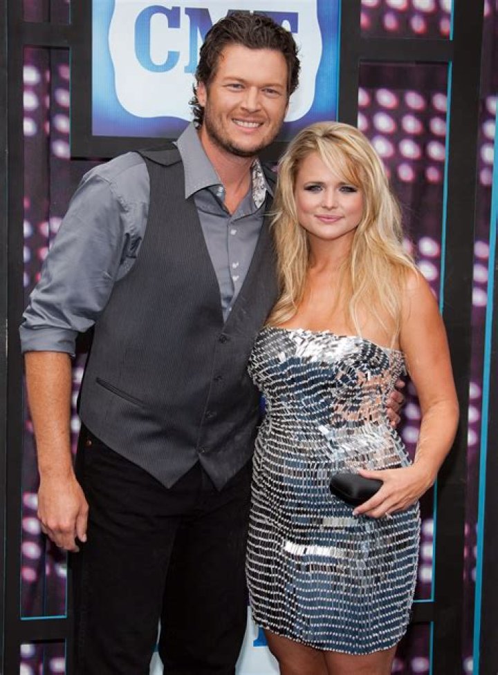 Blake Shelton, and Miranda Lambert, right, accept the award for song of the year for "Over You" at the 48th Annual Academy of Country Music Awards in Las Vegas, Nev. Shelton and Lambert announced their divorce after four years of marriage. Shelton's spokesman provided a statement from the couple on People Blake Shelton Miranda Lambert, Las Vegas, USA