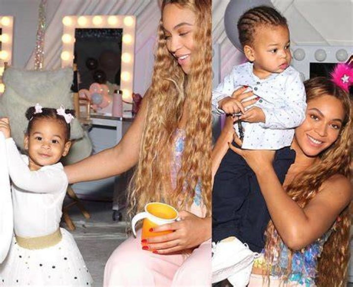 Blue Ivy Beyonce Twins Pic
