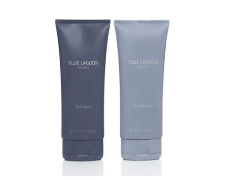 Blue Lagoon Shampoo & Conditioner, $37-$41, shop-usa.bluelagoon.com