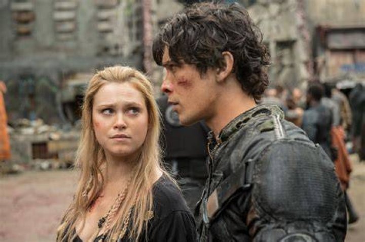 Bob Morley, left, and Eliza Taylor participate in the "The 100" panel discussion at the CW Winter 2014 TCA Press Tour, Wed, in Pasadena, Calif CW Winter 2014 TCA, Pasadena, USA