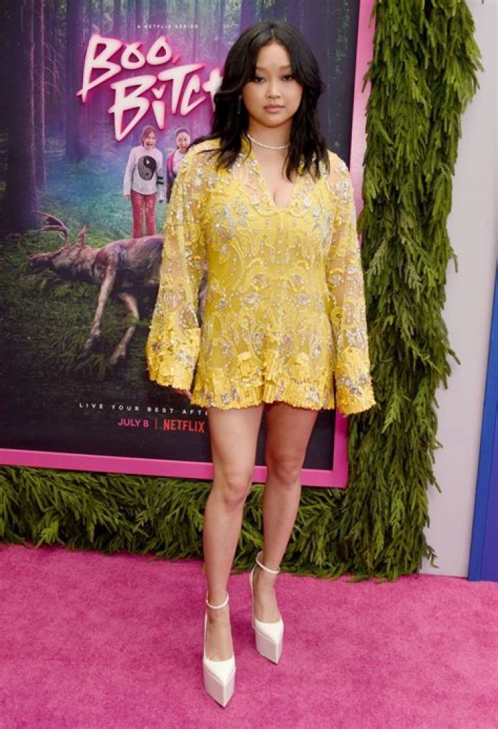 Boo, Bitch. Lana Condor as Erika in episode 101 of Boo, Bitch. Cr. Erik Voake/Netflix &copy; 2022