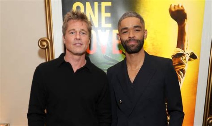 Brad Pitt and Kingsley Ben-Adir