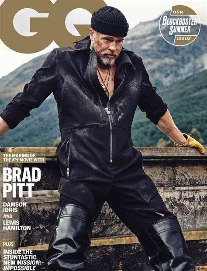Brad Pitt in &lsquo;GQ&rsquo;