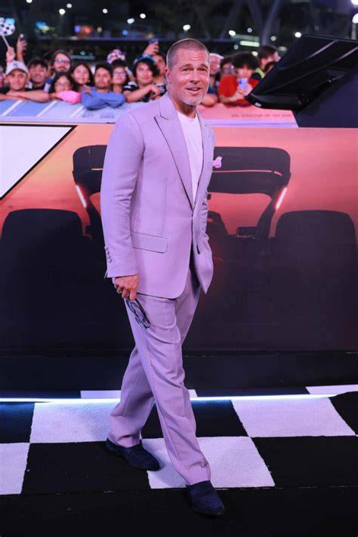 Brad Pitt on a carpet