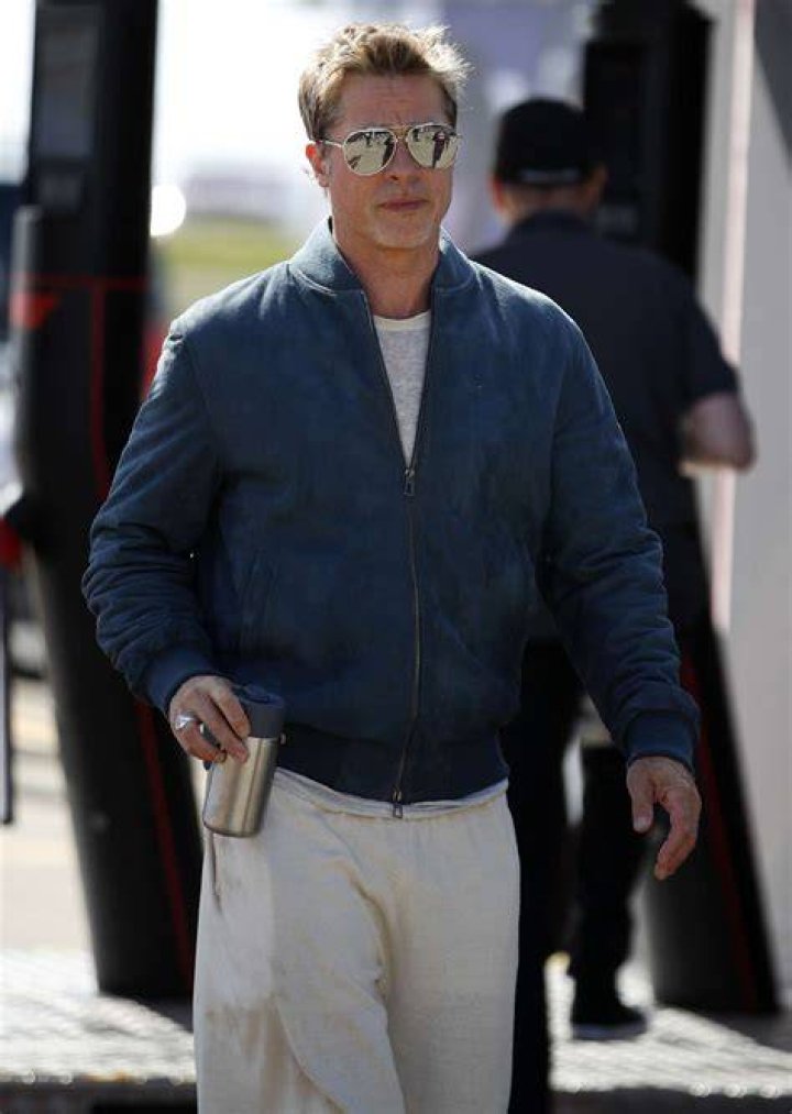 Brad Pitt Spotted At Silverstone As Filming For His New F1 Movie Begins at Silverstone Circuit on 06/07/2023, in Silverstone, Great Britain. Photo by Jake Grant/Motorsport Images. * Editorial use only to German and UK newspapers and non-motor racing or automotive publications or digital platforms. * Pictured: Brad Pitt Ref: SPL8700991 060723 NON-EXCLUSIVE Picture by: Motorsport Images / SplashNews.com Splash News and Pictures USA: 310-525-5808 UK: 020 8126 1009 Germany Rights, United Kingdom Rights, United States of America Rights