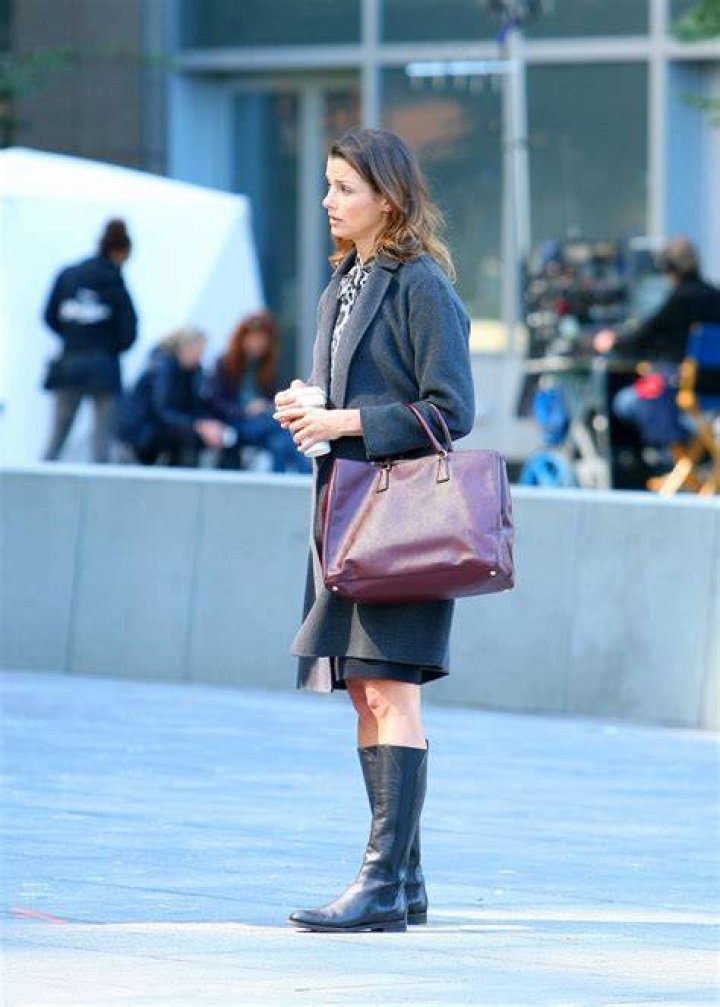 Bridget Moynahan On Set Of &lsquo;And Just Like&hellip;&rsquo;