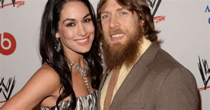 Brie Bella and Daniel Bryan at the WWE Hall Of Fame Induction