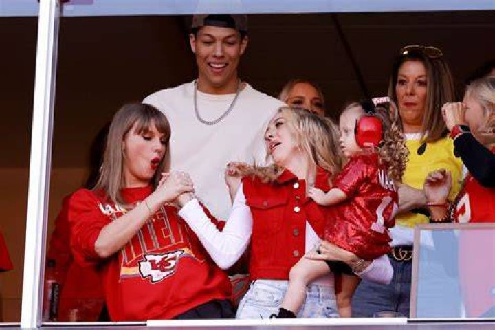 Brittany Mahomes, Taylor Swift
