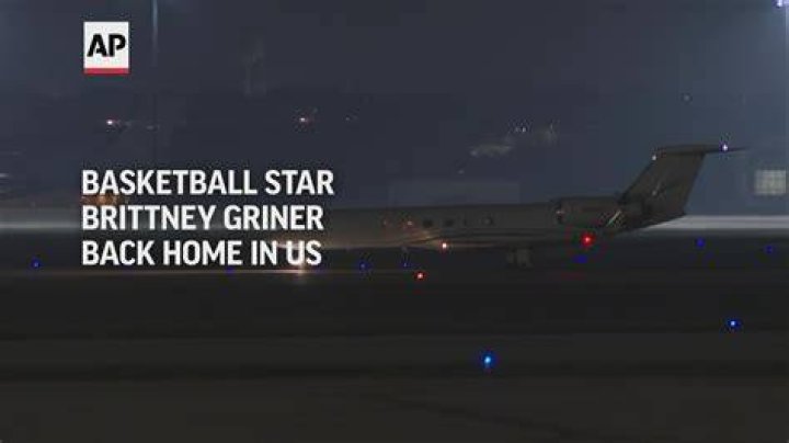 Brittney Griner Touches Down In Texas