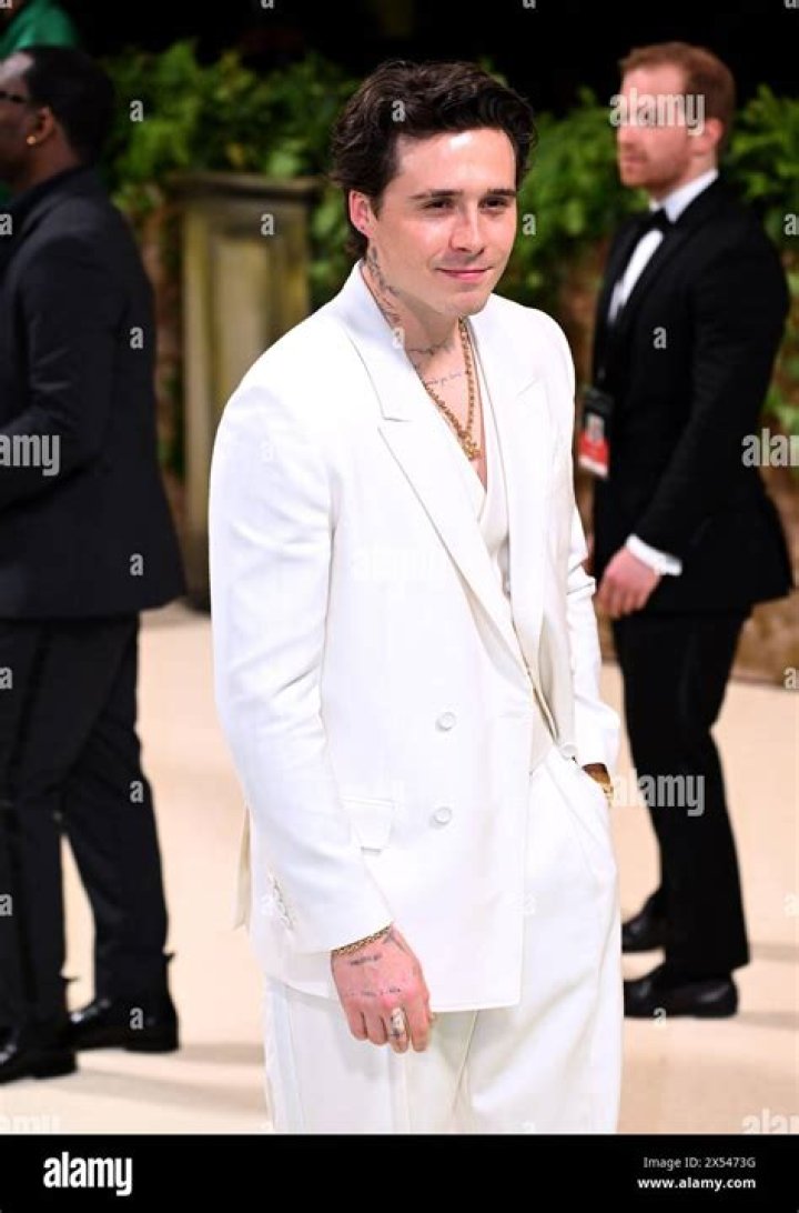 Brooklyn Beckham attends The Metropolitan Museum of Art's Costume Institute benefit gala celebrating the opening of the "In America: A Lexicon of Fashion" exhibition, in New York 2021 MET Museum Costume Institute Benefit Gala, New York, United States - 13 Sep 2021