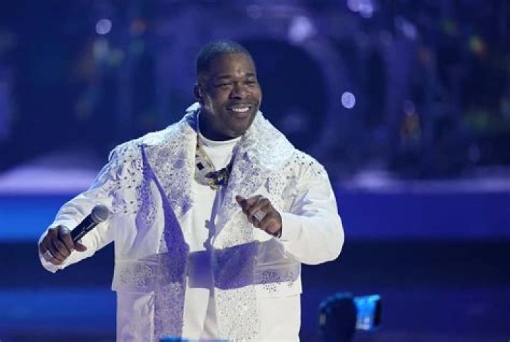 Busta Rhymes performing