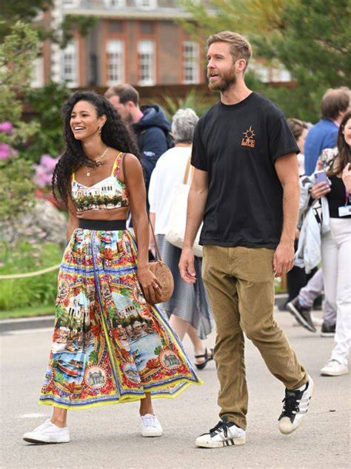 Calvin Harris and Vick Hope
