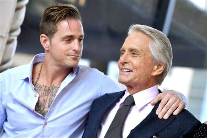 Cameron Douglas & Michael Douglas At The 2018 AFI Fest