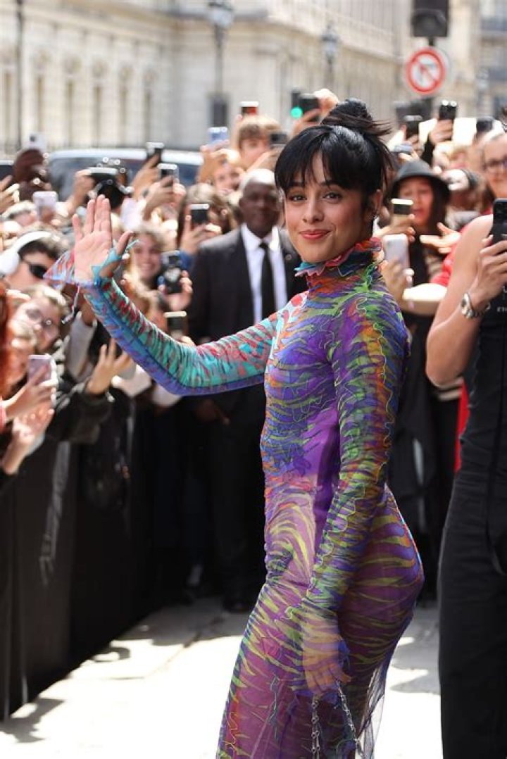 Camila Cabello attending Jean Paul Gaultier show during Paris Fashion Week. 05 Jul 2023 Pictured: Camila Cabello. Photo credit: Spread Pictures / MEGA TheMegaAgency.com +1 888 505 6342 (Mega Agency TagID: MEGA1003927_005.jpg) [Photo via Mega Agency]