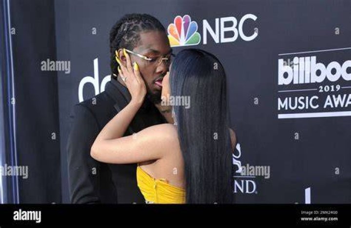 Cardi B Kisses Offset at Her Vegas Birthday Party