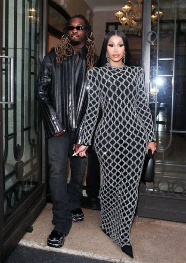 Cardi B & Offset in Paris