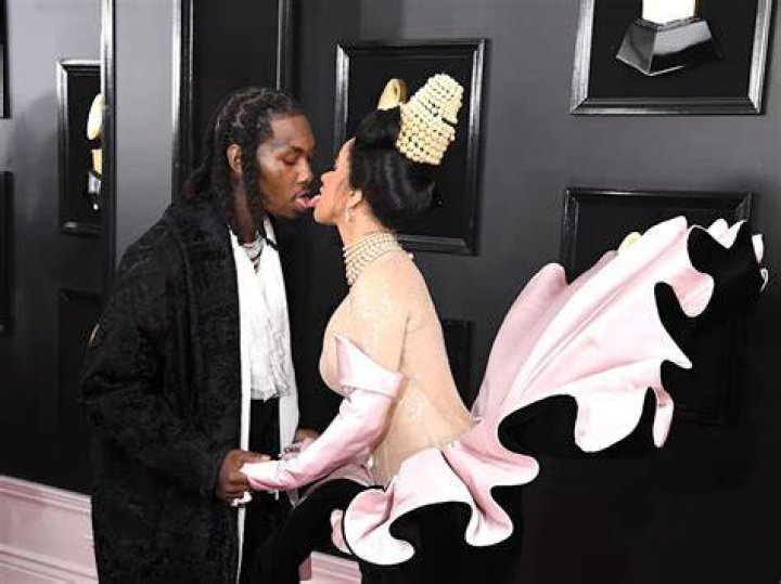 Cardi B & Offset Licking Tongues