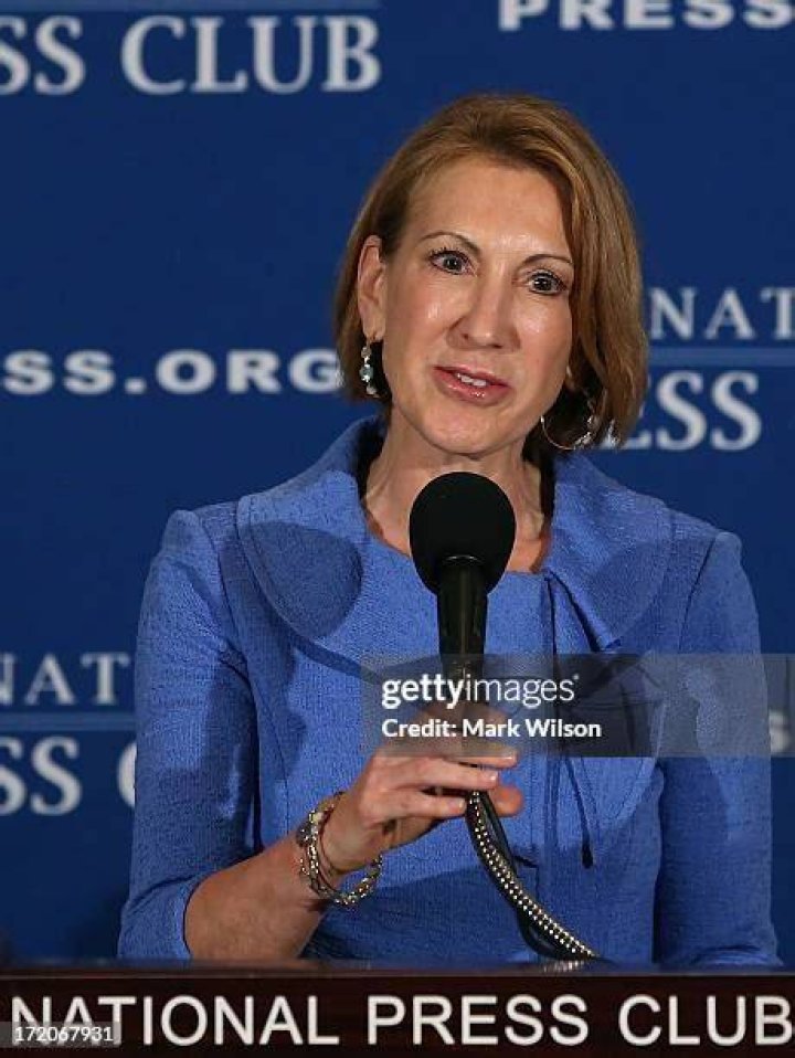 Carly Fiorina speaks at the Conservative Political Action Conference