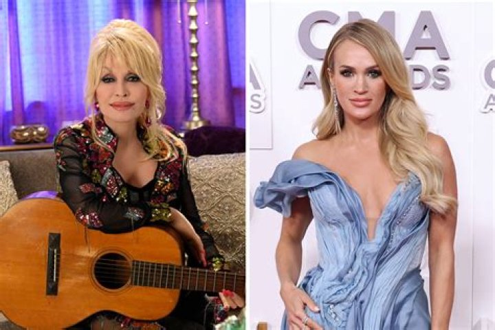 Carrie Underwood, Dolly Parton and Reba McEntire53rd Annual CMA Awards, Arrivals, Bridgestone Arena, Nashville, USA - 13 Nov 2019