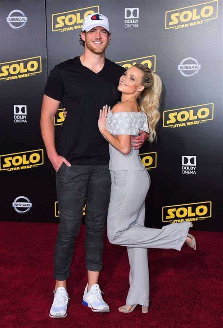 Carson Mcallister and Witney Carson 'Solo: A Star Wars Story' film premiere, Arrivals, Los Angeles, USA - 10 May 2018