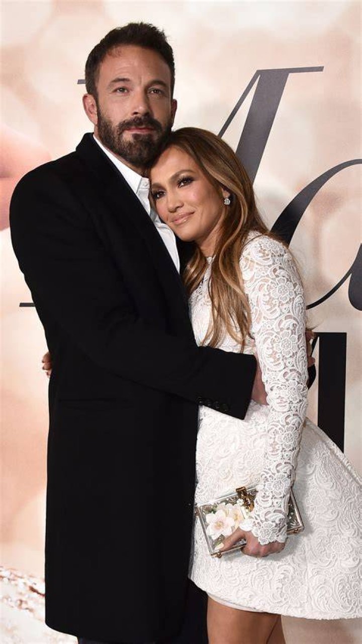 Cast member Jennifer Lopez, right, and Ben Affleck attend a photo call for a special screening of "Marry Me" at DGA Theater, in Los Angeles "Marry Me" Photo Call, Los Angeles, United States - 08 Feb 2022