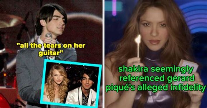 Celeb Exes Who&rsquo;ve Dissed Each Other In Songs