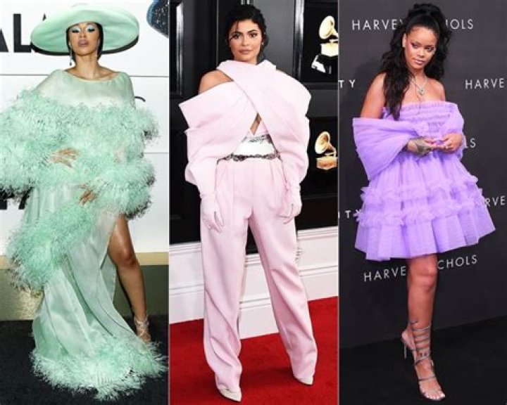 Celebritie Wearing Pastel-Colored Outfits