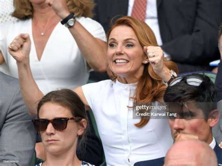 Celebrities attend the 2019 Wimbledon Tennis Championships. 14 Jul 2019 Pictured: Stanley Tucci, Nicolo Tucci, Matteo Tucci. Photo credit: Will / MEGA TheMegaAgency.com +1 888 505 6342 (Mega Agency TagID: MEGA465928_030.jpg) [Photo via Mega Agency]