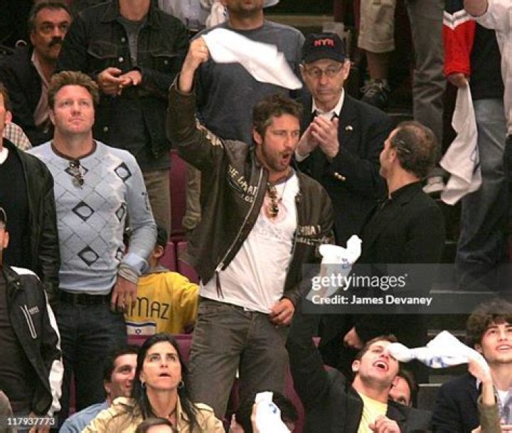 Celebrities attend the Buffalo Sabres vs New York Rangers hockey game at Madison Square Garden in New York City on April 2, 2016. Pictured: Hoda Kotb and Joel Schiffman,Roman Walker Zelman Debra Messing Hoda Kotb Joel Schiffman Catherine Keener Alejandra Cata Tara Rodgers Steve Schirripa Ref: SPL1253338 020416 NON-EXCLUSIVE Picture by: SplashNews.com Splash News and Pictures Los Angeles: 310-821-2666 New York: 212-619-2666 London: +44 (0)20 7644 7656 Berlin: +49 175 3764 166 World Rights