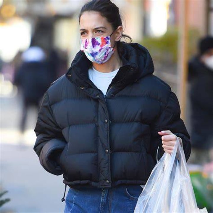 Celebrities puffer jackets