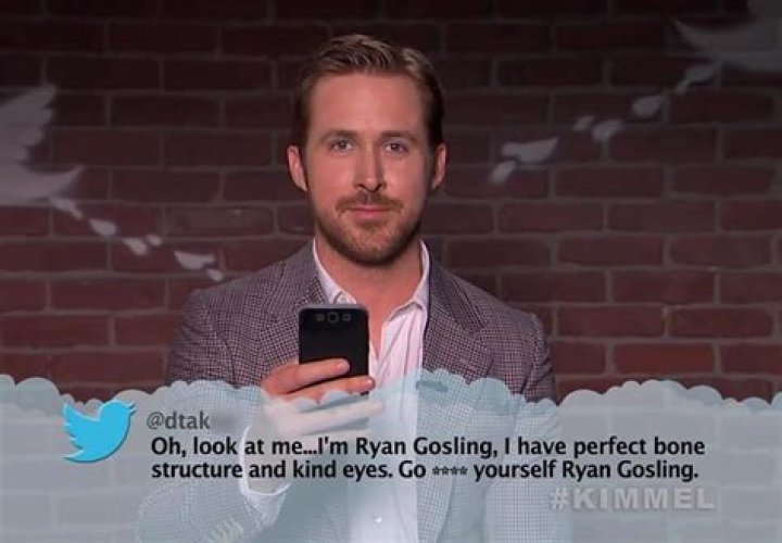 Celebrities reading mean tweets on Jimmy Kimmel Live!