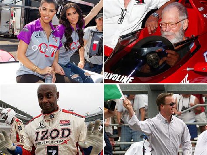 Celebrity Indy 500 Fans Photos