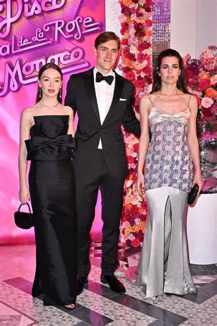 Charlotte Casiraghi at the Rose Ball.