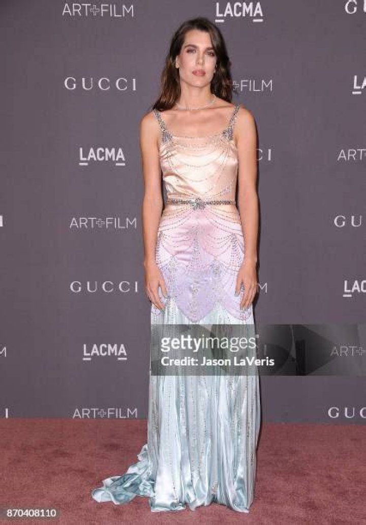 Charlotte Casiraghi Attends the LACMA Art & Film Gala.