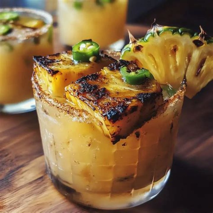 Charred Pineapple Punch